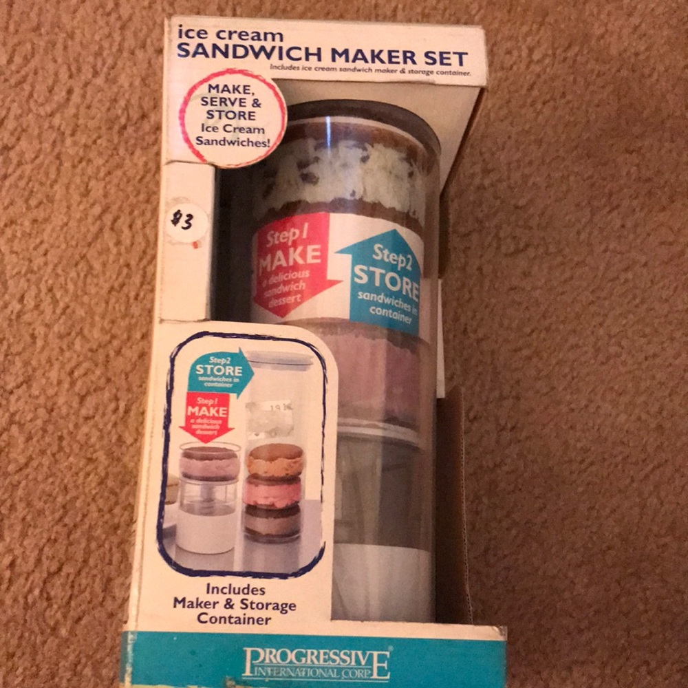 Ice Cream Sandwich Maker Set